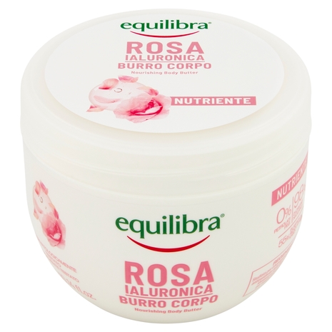 equilibra Rosa Ialuronica Burro Corpo Nutriente 300 ml